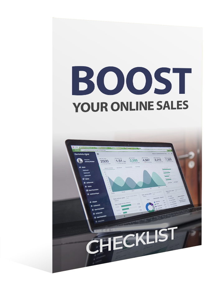 Boost Your Online Sales checklist Boost Your Online Sales checklist