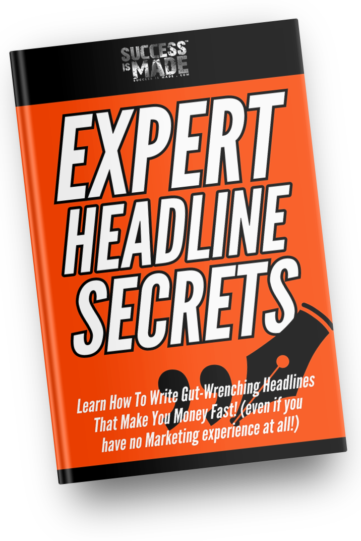 Expert Headline Secrets E-Guide left