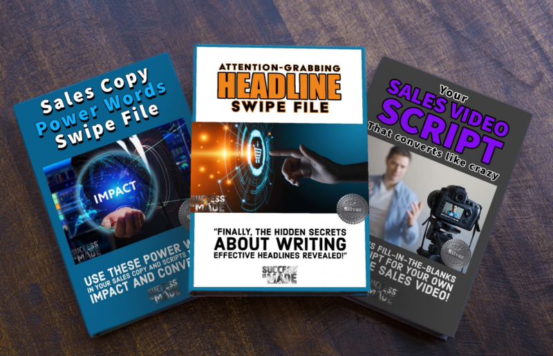 Power Words, Headline Swipe File, Sales Video Script - SuccessisMade_small