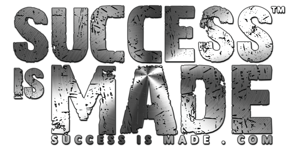 Success is Made.com official logo white outline 1000 png