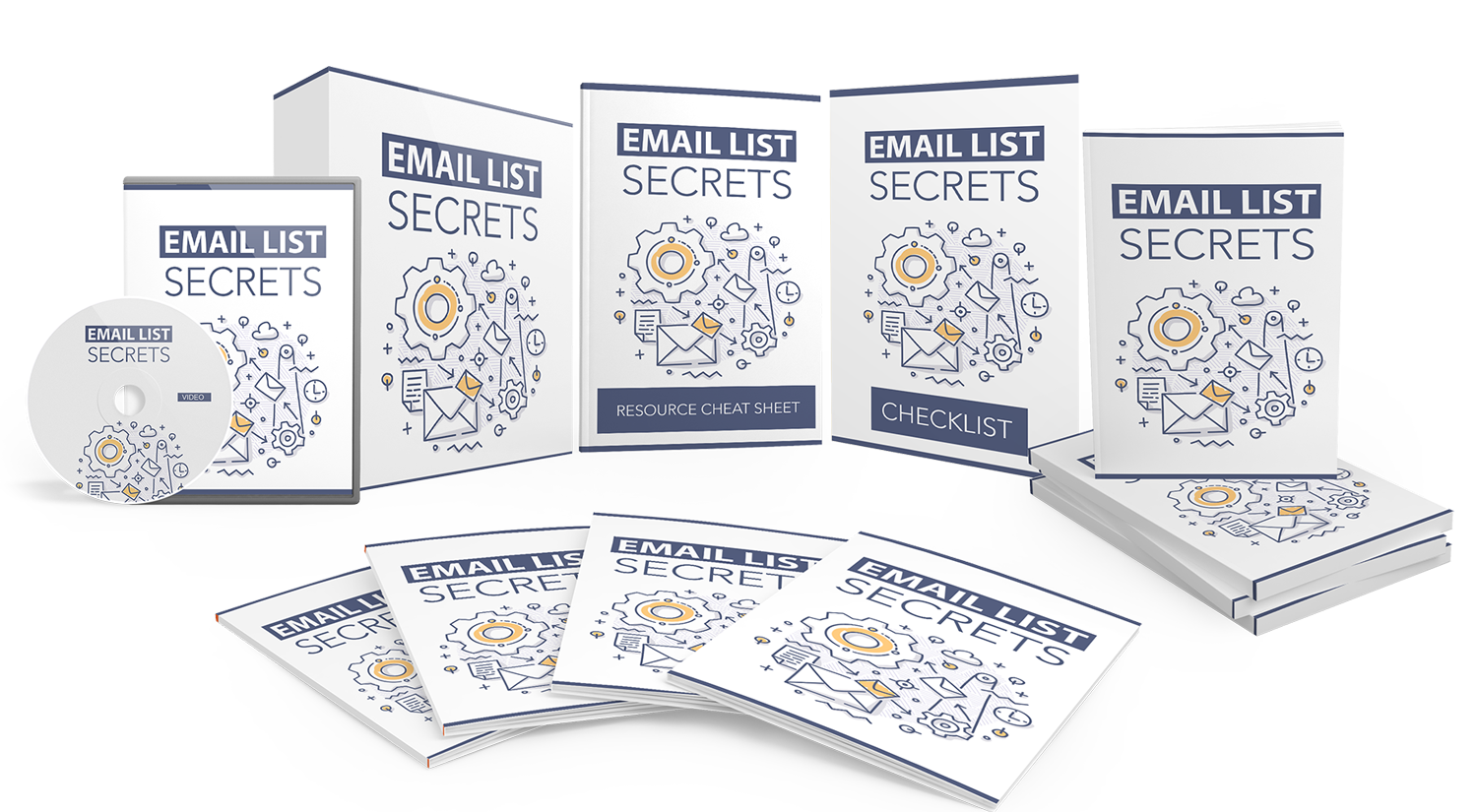 SIM EMail List Secrets Complete Bundle Pack