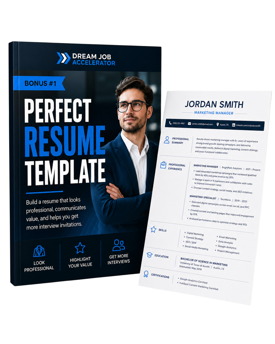 DJA Bonus 1 - Perfect Resume Template V2 DJA Bonus 1 - Perfect Resume Template V2