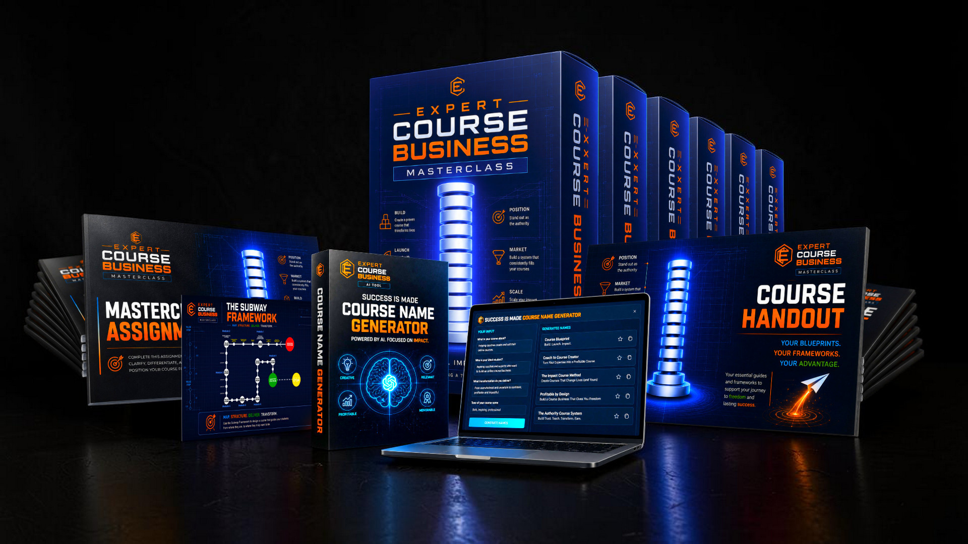 Expert Course Business Masterclass Complete Hero Product Bundle