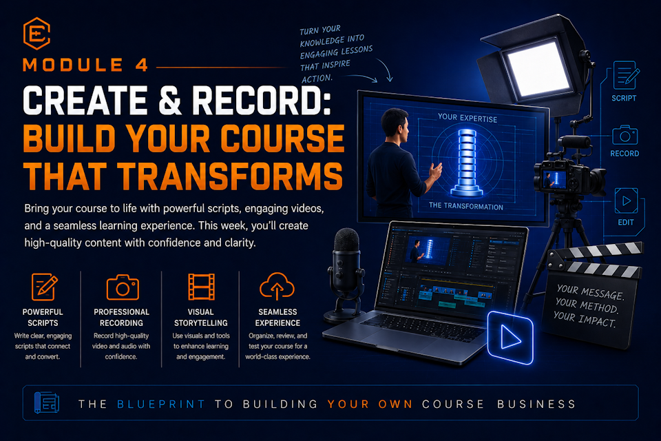 WEEK 4 - Expert Course Business, Create and Record your lectures_small