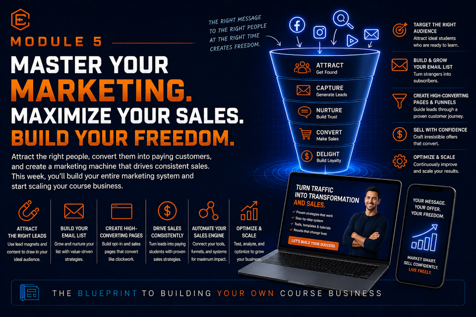 WEEK 5 - Expert Course Business, Master Marketing and Sales of your course_small